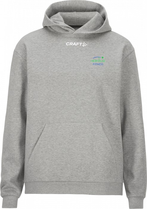 Craft - Hf Hoodie Men - Grå Melange DK