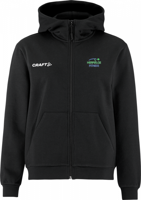 Craft - Hf Hoodie W. Zip Women - Preto