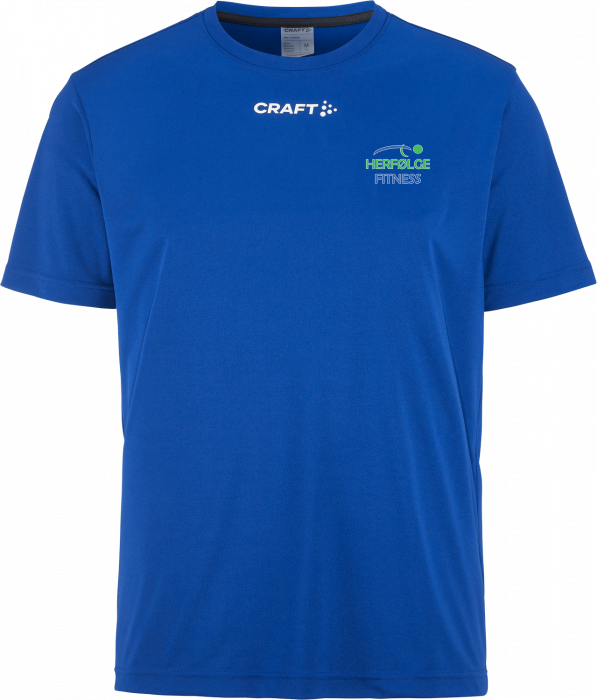 Craft - Hf T-Shirt Herre - Club Cobolt